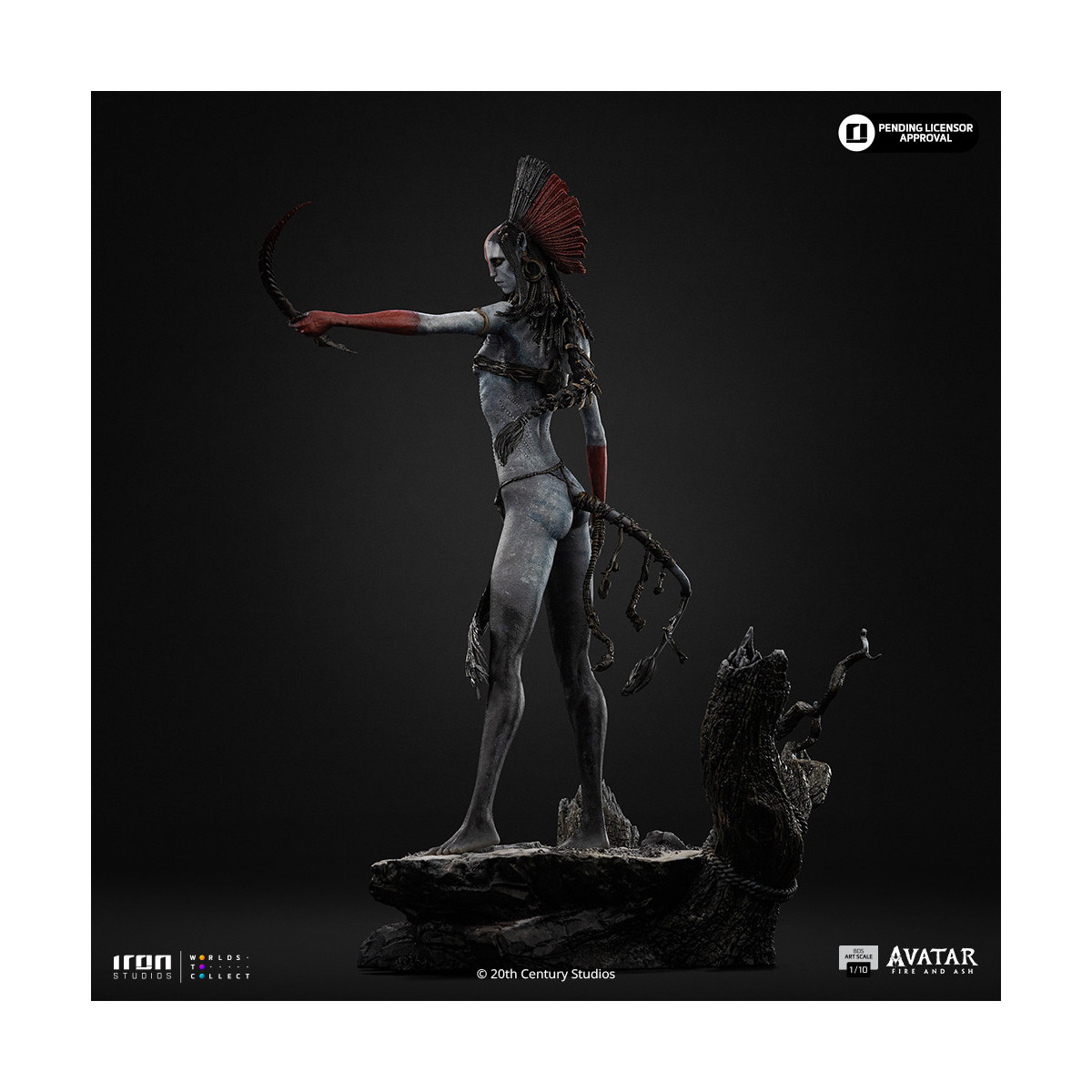 Iron Studios - Varang Art Scale 1/10 - Avatar 3: Fire and Ash
