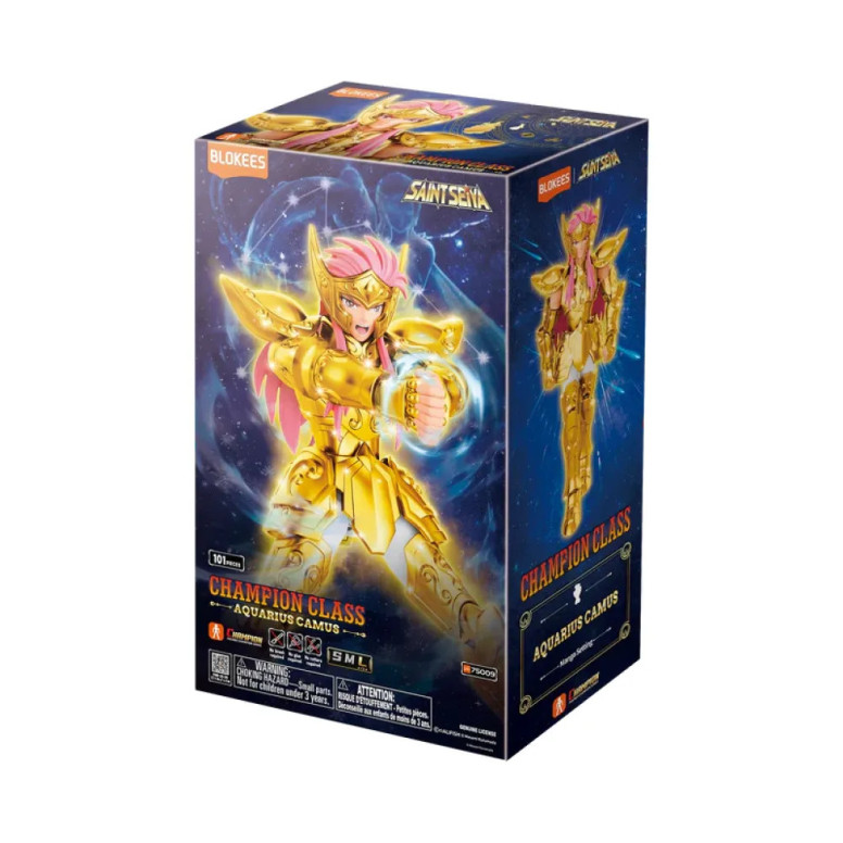 Blokees Saint Seiya - Champion Class Aquarius Camus - Camus of Aquarius