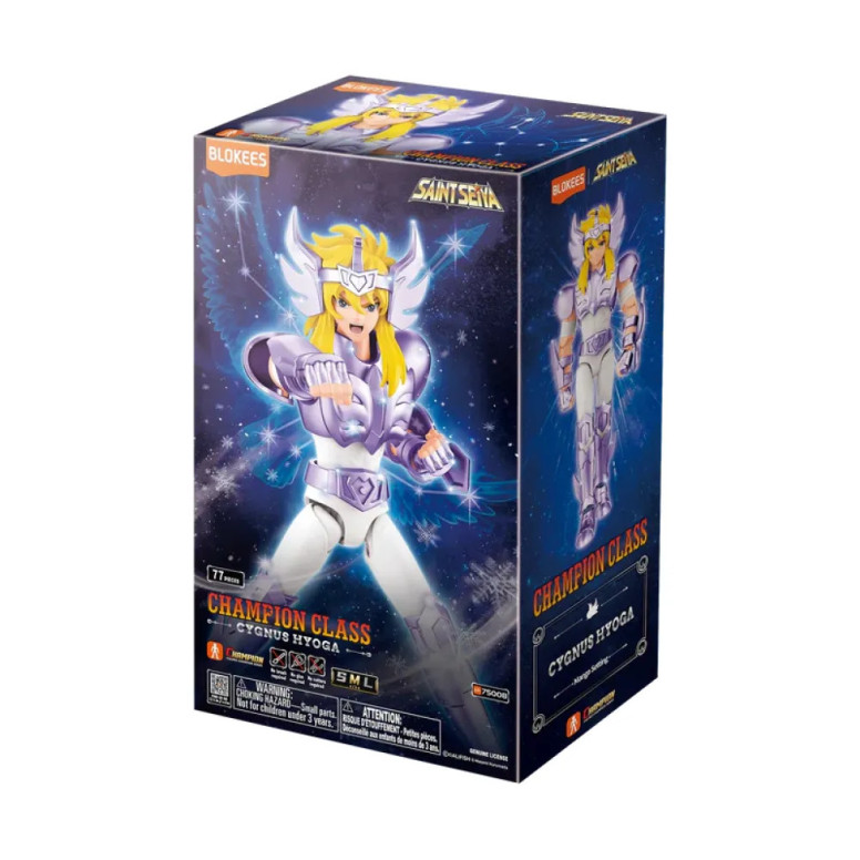 Blokees Saint Seiya - Champion Class Cygnus Hyoga v2 - Hyoga of the Swan