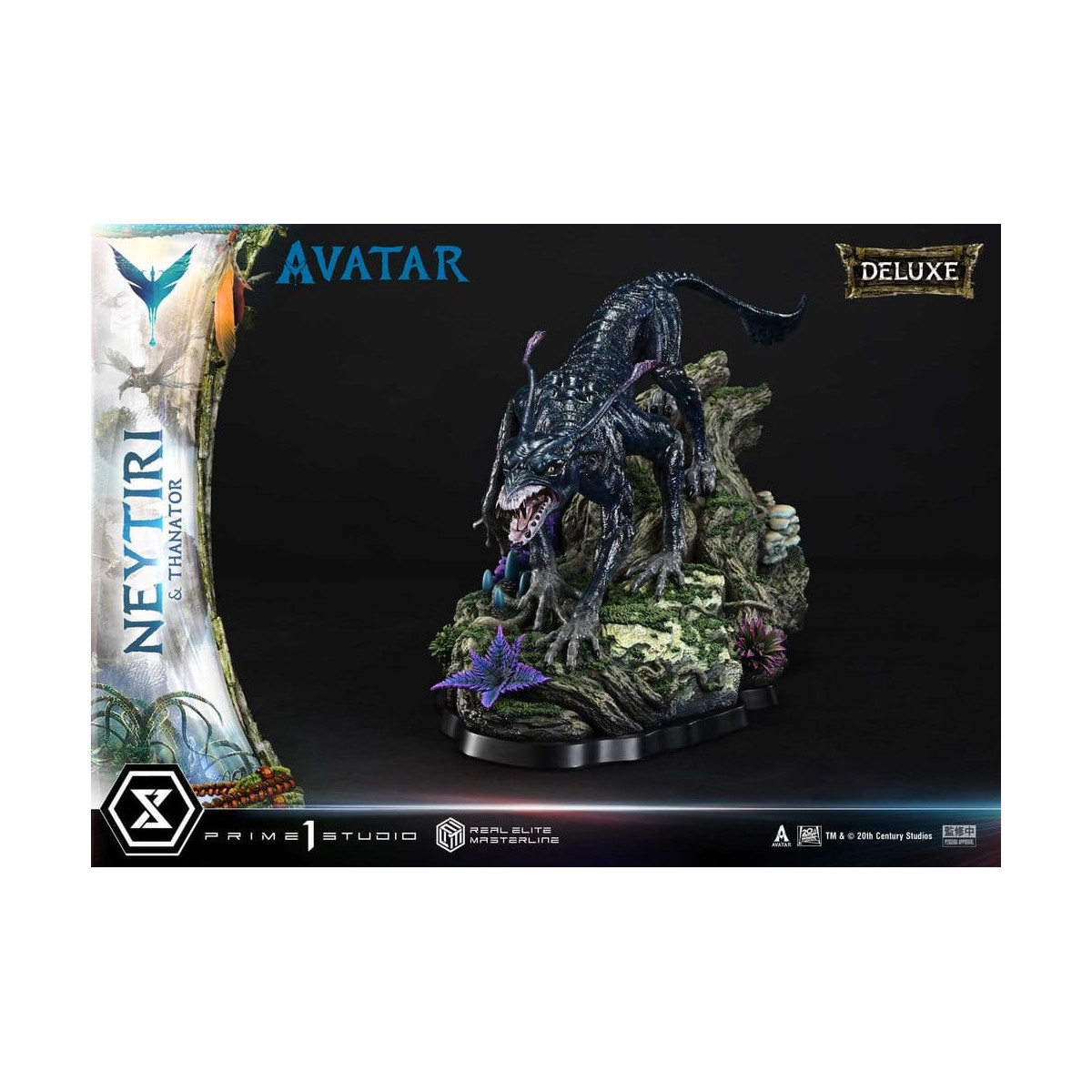 Prime 1 Studio - Avatar - Neytiri & Thanator Deluxe Bonus Version Real Elite Masterline Series 1/4