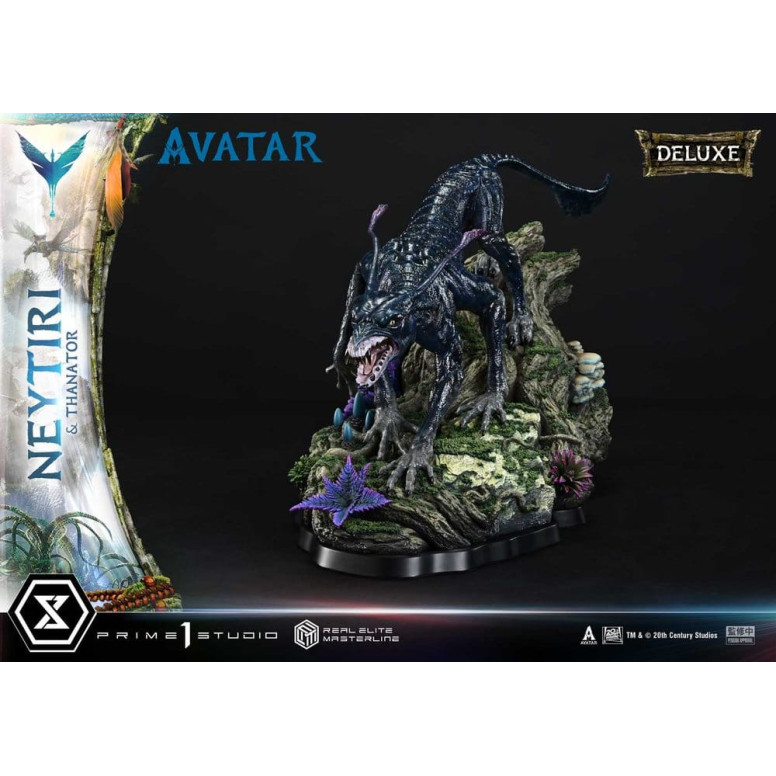 Prime 1 Studio - Avatar - Neytiri & Thanator Deluxe Bonus Version Real Elite Masterline Series 1/4