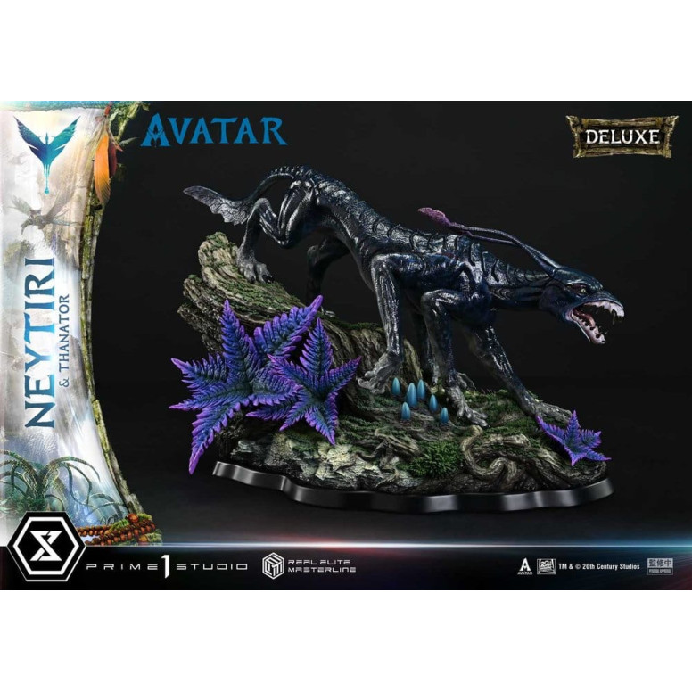 Prime 1 Studio - Avatar - Neytiri & Thanator Deluxe Bonus Version Real Elite Masterline Series 1/4