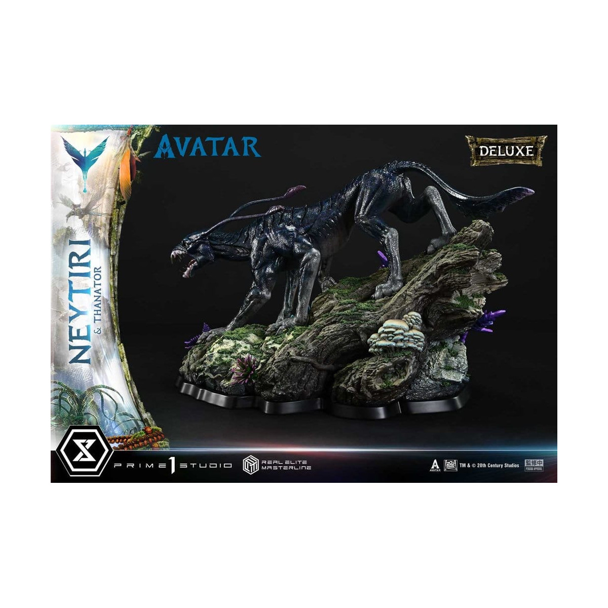 Prime 1 Studio - Avatar - Neytiri & Thanator Deluxe Bonus Version Real Elite Masterline Series 1/4