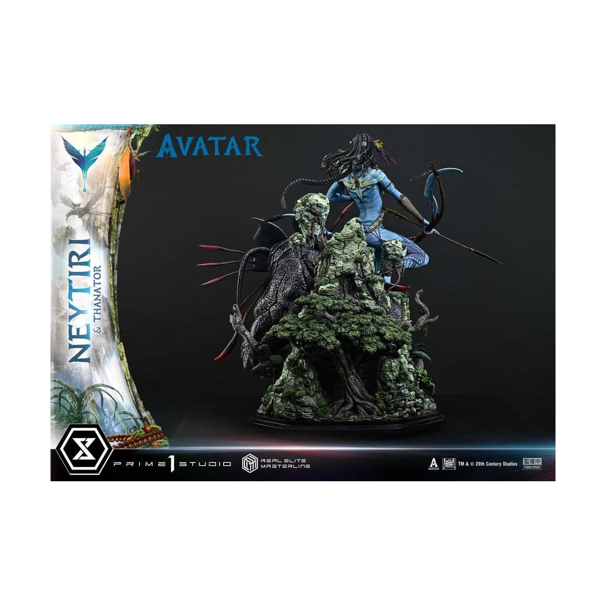 Prime 1 Studio - Avatar - Neytiri & Thanator Deluxe Bonus Version Real Elite Masterline Series 1/4
