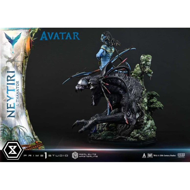 Prime 1 Studio - Avatar - Neytiri & Thanator Deluxe Bonus Version Real Elite Masterline Series 1/4