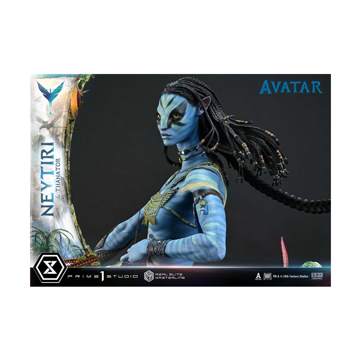 Prime 1 Studio - Avatar - Neytiri & Thanator Deluxe Bonus Version Real Elite Masterline Series 1/4