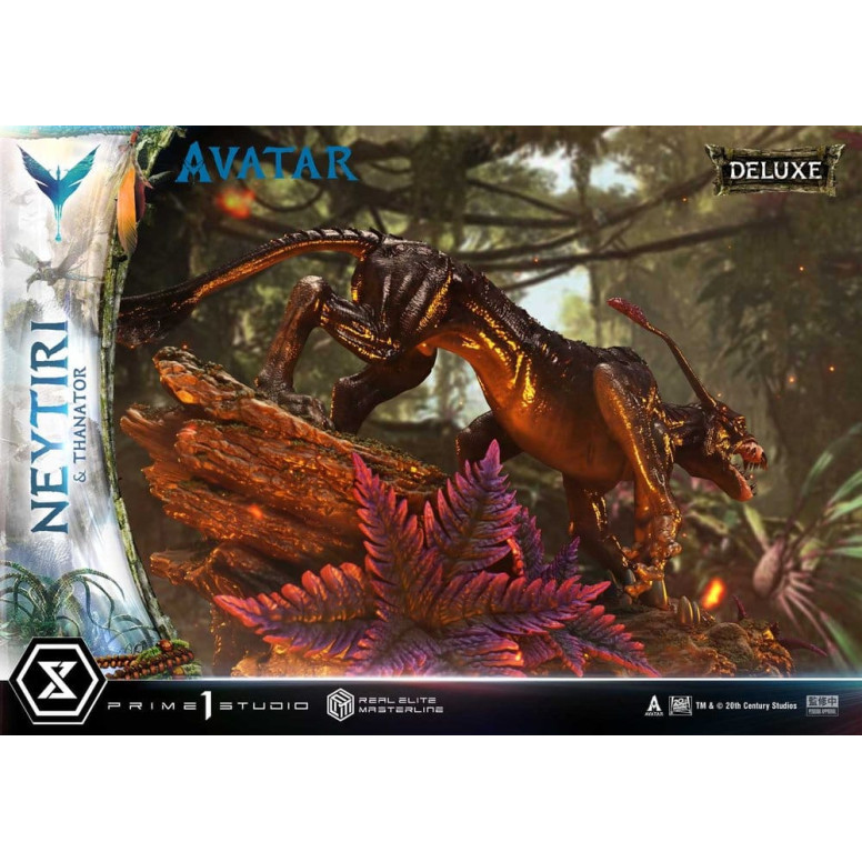 Prime 1 Studio - Avatar - Neytiri & Thanator Deluxe Bonus Version Real Elite Masterline Series 1/4