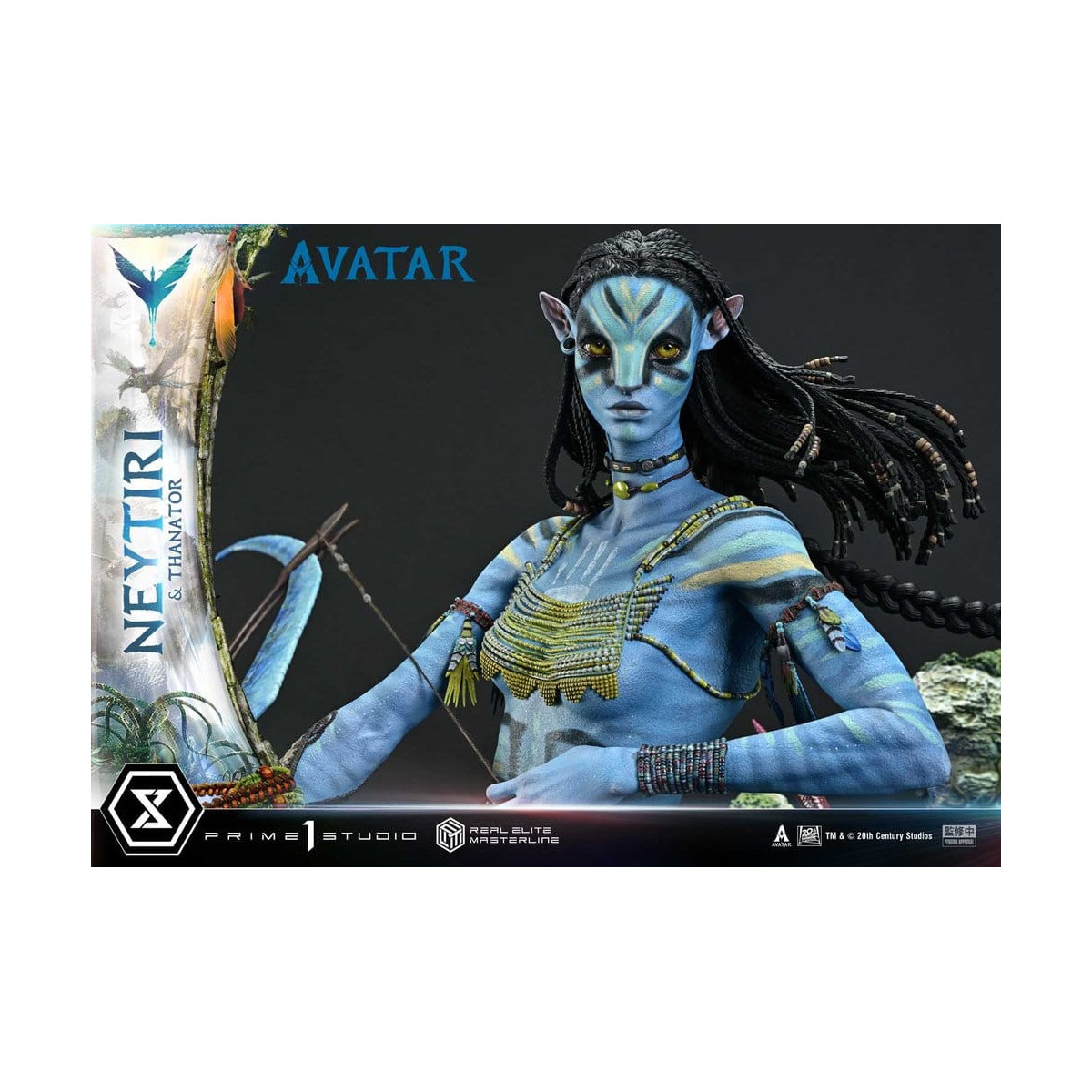 Prime 1 Studio - Avatar - Neytiri & Thanator Deluxe Bonus Version Real Elite Masterline Series 1/4