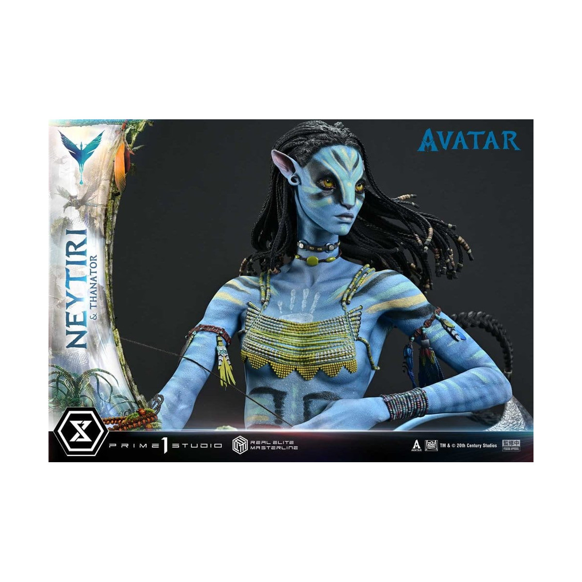 Prime 1 Studio - Avatar - Neytiri & Thanator Deluxe Bonus Version Real Elite Masterline Series 1/4
