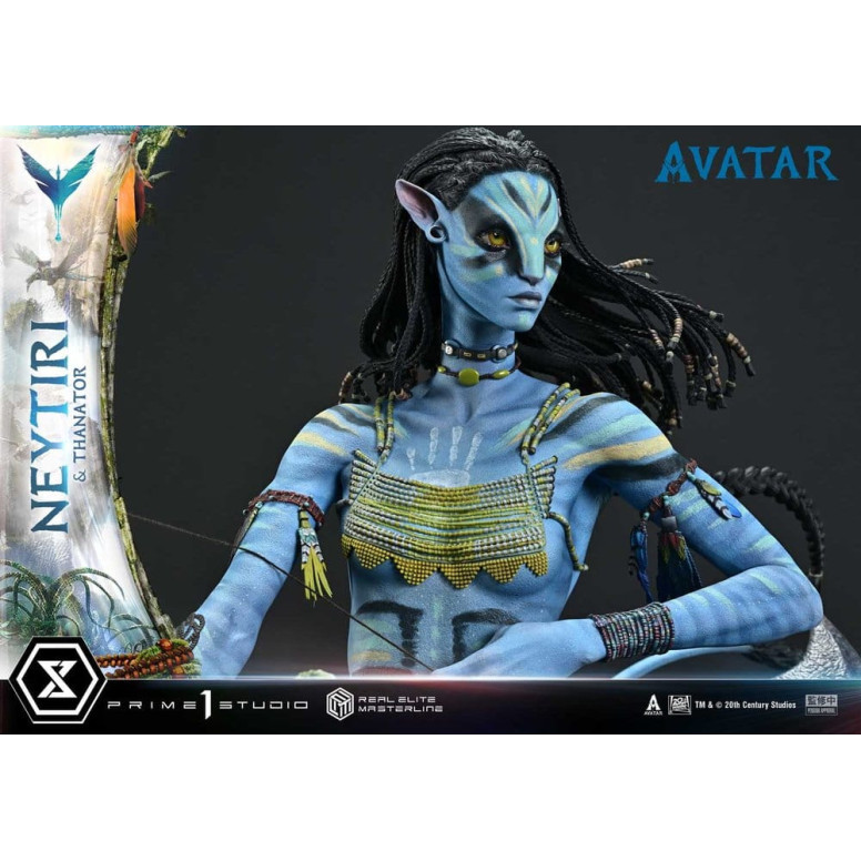 Prime 1 Studio - Avatar - Neytiri & Thanator Deluxe Bonus Version Real Elite Masterline Series 1/4