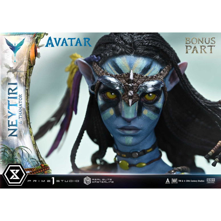 Prime 1 Studio - Avatar - Neytiri & Thanator Deluxe Bonus Version Real Elite Masterline Series 1/4