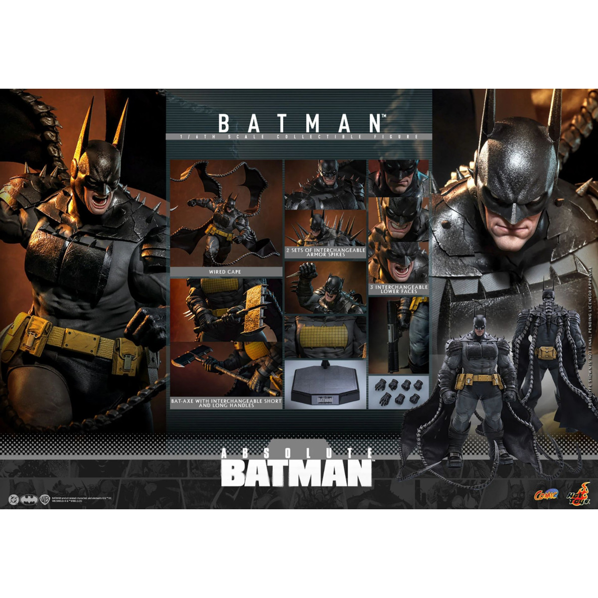 Hot Toys DC Comics - Absolute Batman Comic Masterpiece 1/6