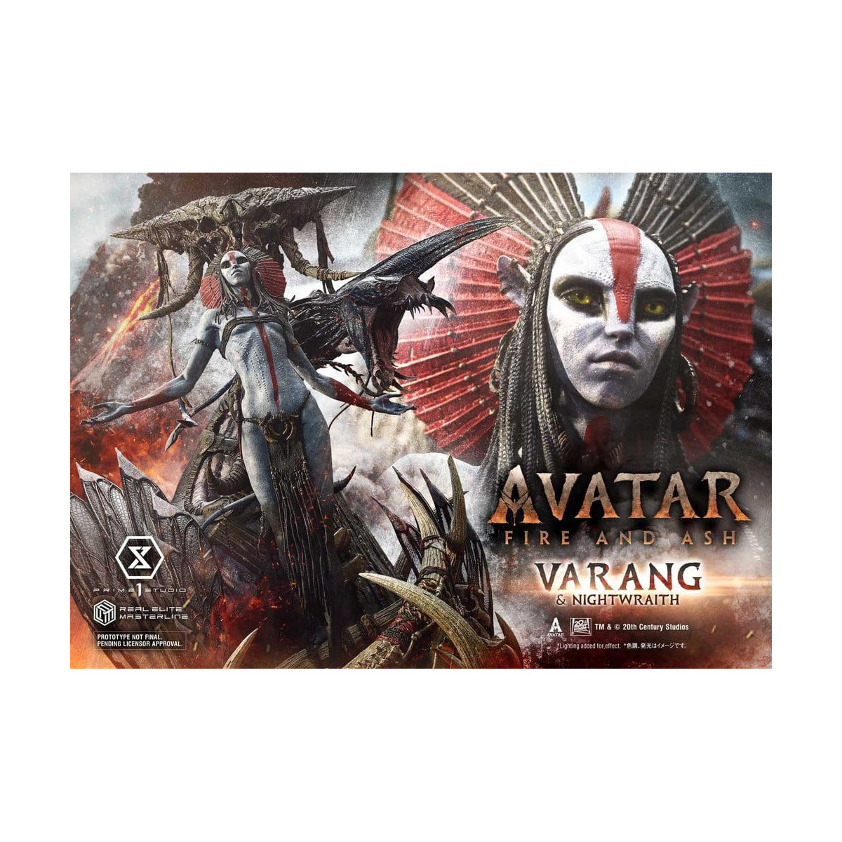 Prime 1 Studio - Avatar fire & Ash - Varang & Nightwraith Bonus Version - Real Elite Masterline Series 1/4