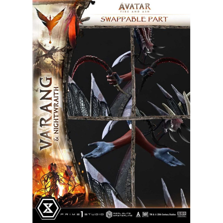 Prime 1 Studio - Avatar fire & Ash - Varang & Nightwraith Bonus Version - Real Elite Masterline Series 1/4