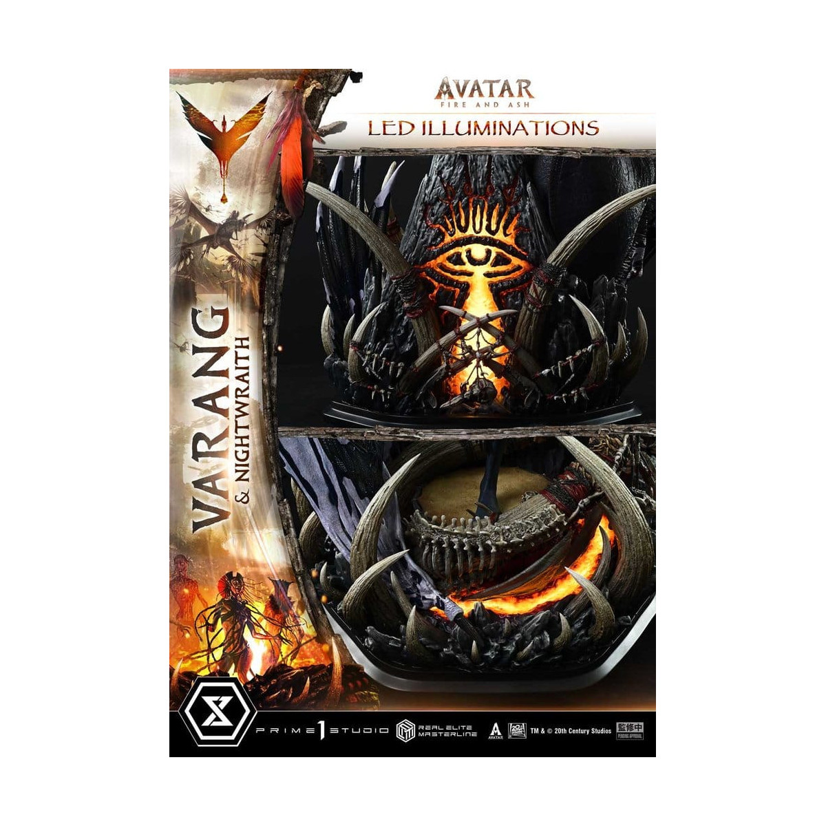 Prime 1 Studio - Avatar fire & Ash - Varang & Nightwraith Bonus Version - Real Elite Masterline Series 1/4