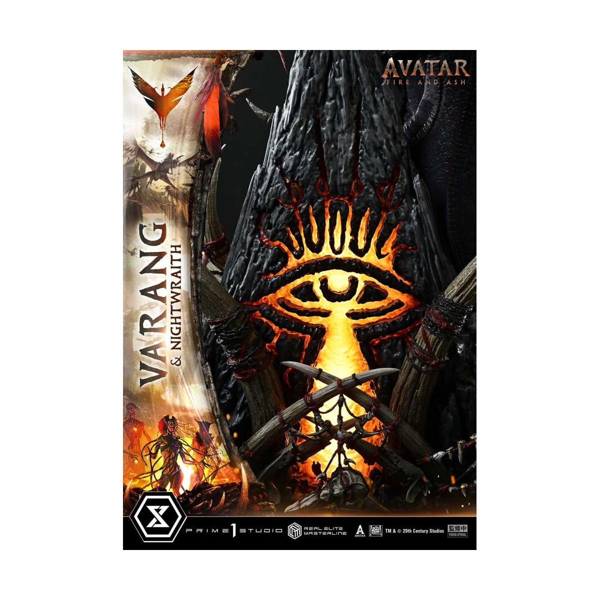 Prime 1 Studio - Avatar fire & Ash - Varang & Nightwraith Bonus Version - Real Elite Masterline Series 1/4