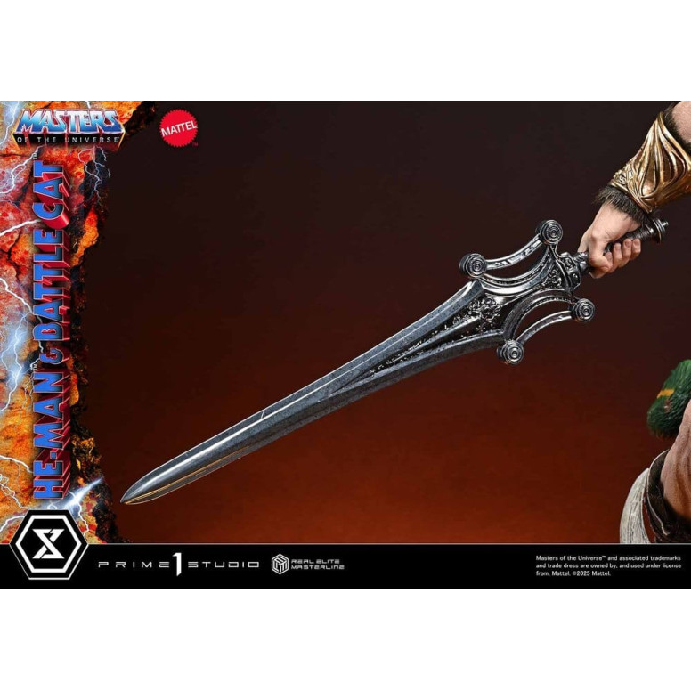 Prime 1 Studio - Masters of the Universe - He-Man & Battle Cat Ultimate Bonus Version - Real Elite Masterline Series 1/4
