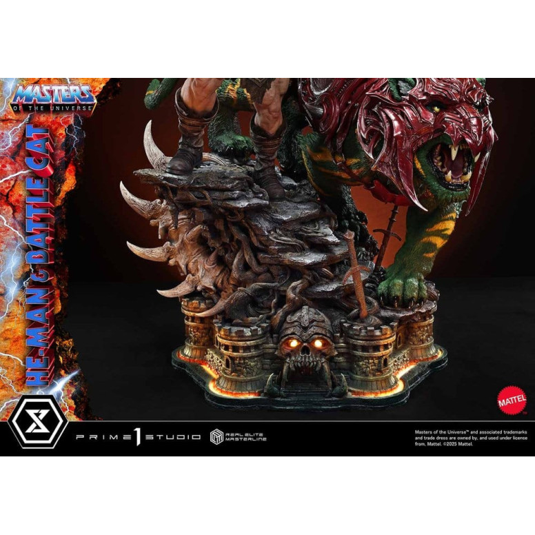 Prime 1 Studio - Masters of the Universe - He-Man & Battle Cat - Real Elite Masterline Series 1/4