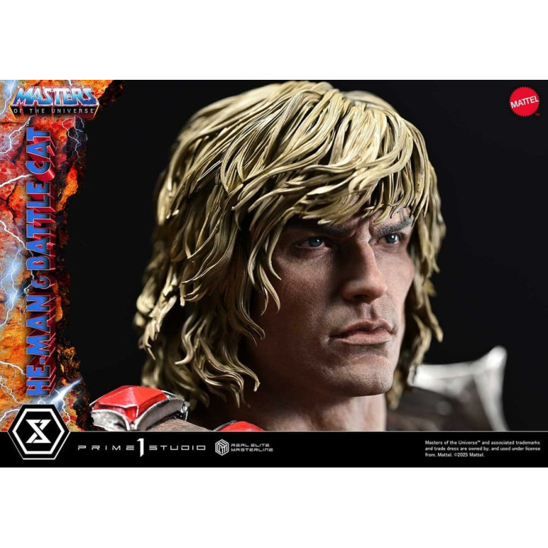 Prime 1 Studio - Masters of the Universe - He-Man & Battle Cat - Real Elite Masterline Series 1/4