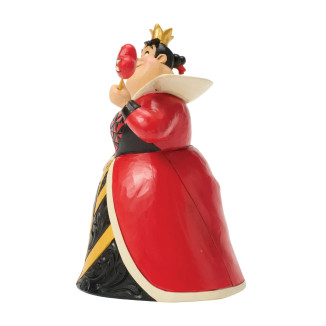 Enesco Disney Haute Couture - Reine de Coeurs - Queen of Hearts - Alice in Wonderland Figurine