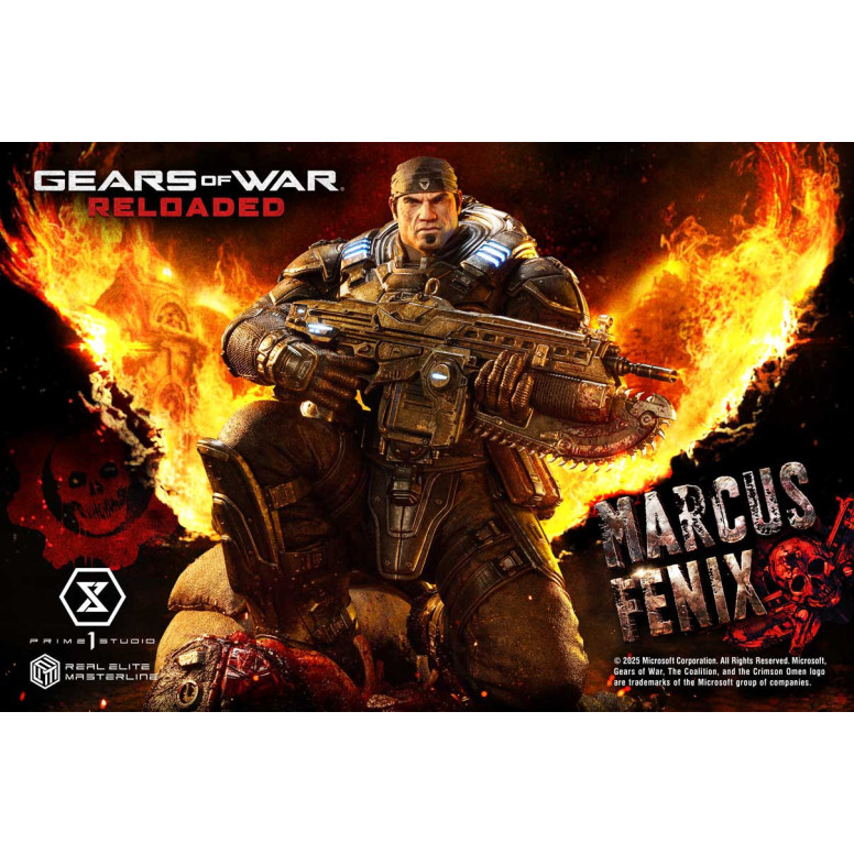 Prime 1 Studio - Gears of War Reloaded - Marcus Fenix - Real Elite Masterline Series 1/3