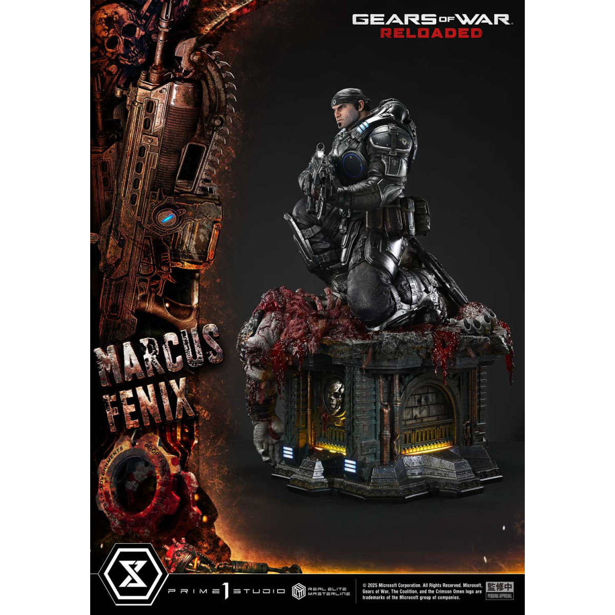 Prime 1 Studio - Gears of War Reloaded - Marcus Fenix - Real Elite Masterline Series 1/3