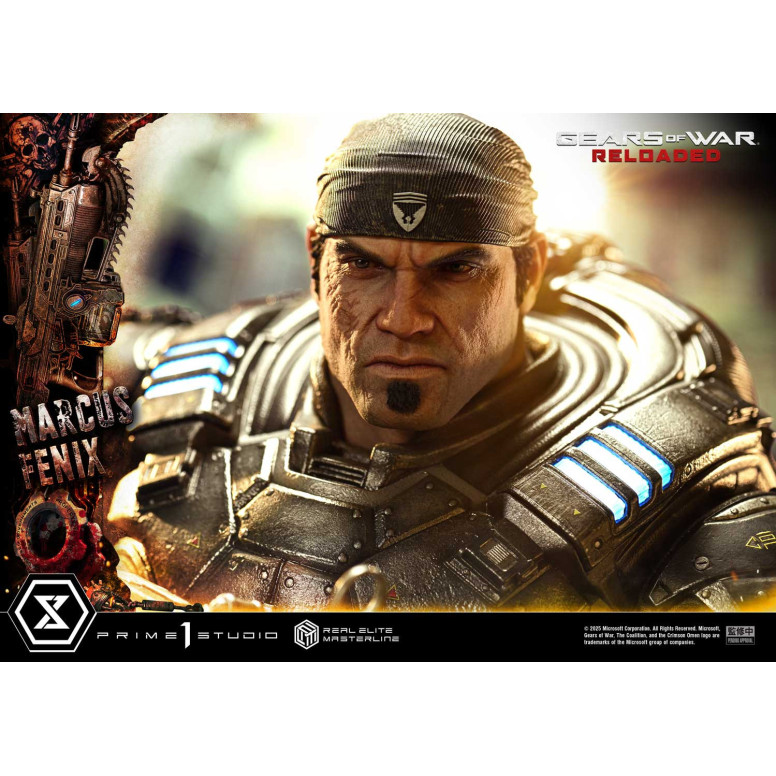 Prime 1 Studio - Gears of War Reloaded - Marcus Fenix Ultimate Bonus Version - Real Elite Masterline Series 1/3