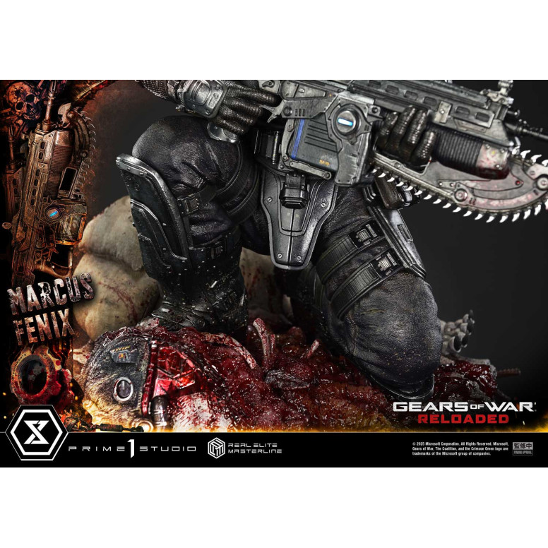 Prime 1 Studio - Gears of War Reloaded - Marcus Fenix Ultimate Bonus Version - Real Elite Masterline Series 1/3
