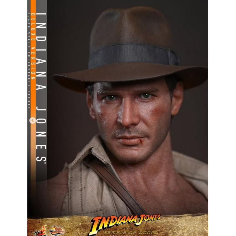 Hot Toys - Indiana Jones and the Temple of Doom - Indiana Jones Deluxe Version MMS 1/6
