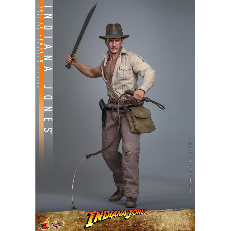Hot Toys - Indiana Jones and the Temple of Doom - Indiana Jones Deluxe Version MMS 1/6