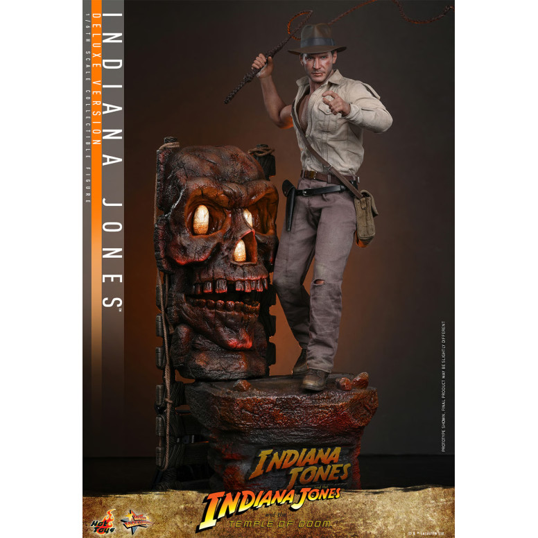 Hot Toys - Indiana Jones and the Temple of Doom - Indiana Jones Deluxe Version MMS 1/6