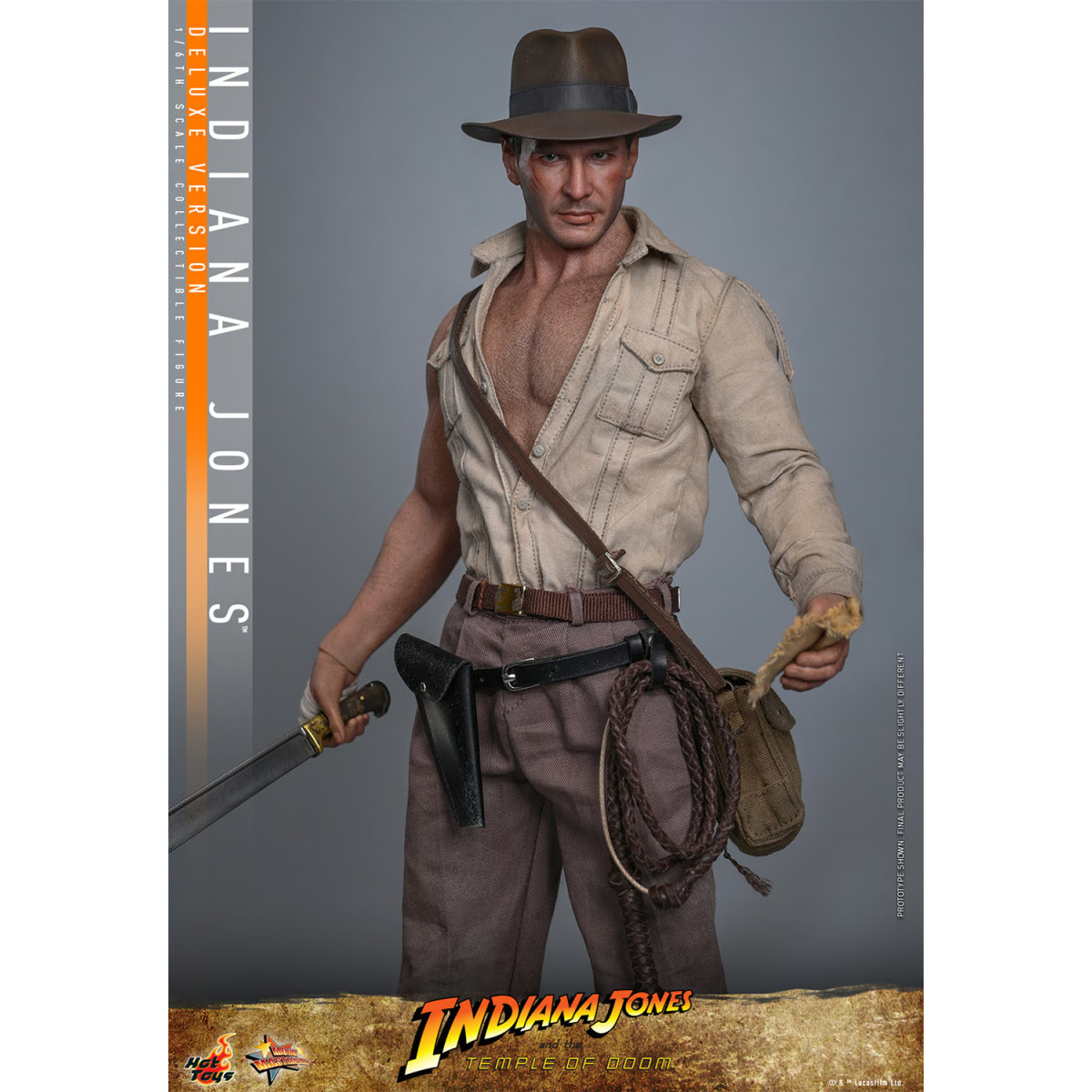 Hot Toys - Indiana Jones and the Temple of Doom - Indiana Jones Deluxe Version MMS 1/6