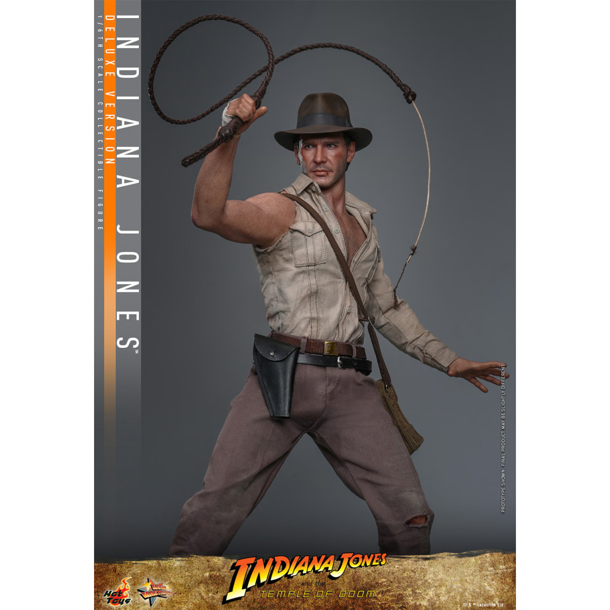 Hot Toys - Indiana Jones and the Temple of Doom - Indiana Jones Deluxe Version MMS 1/6