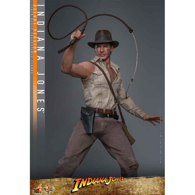 Hot Toys - Indiana Jones and the Temple of Doom - Indiana Jones Deluxe Version MMS 1/6