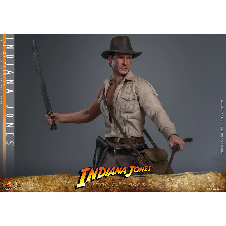 Hot Toys - Indiana Jones and the Temple of Doom - Indiana Jones Deluxe Version MMS 1/6