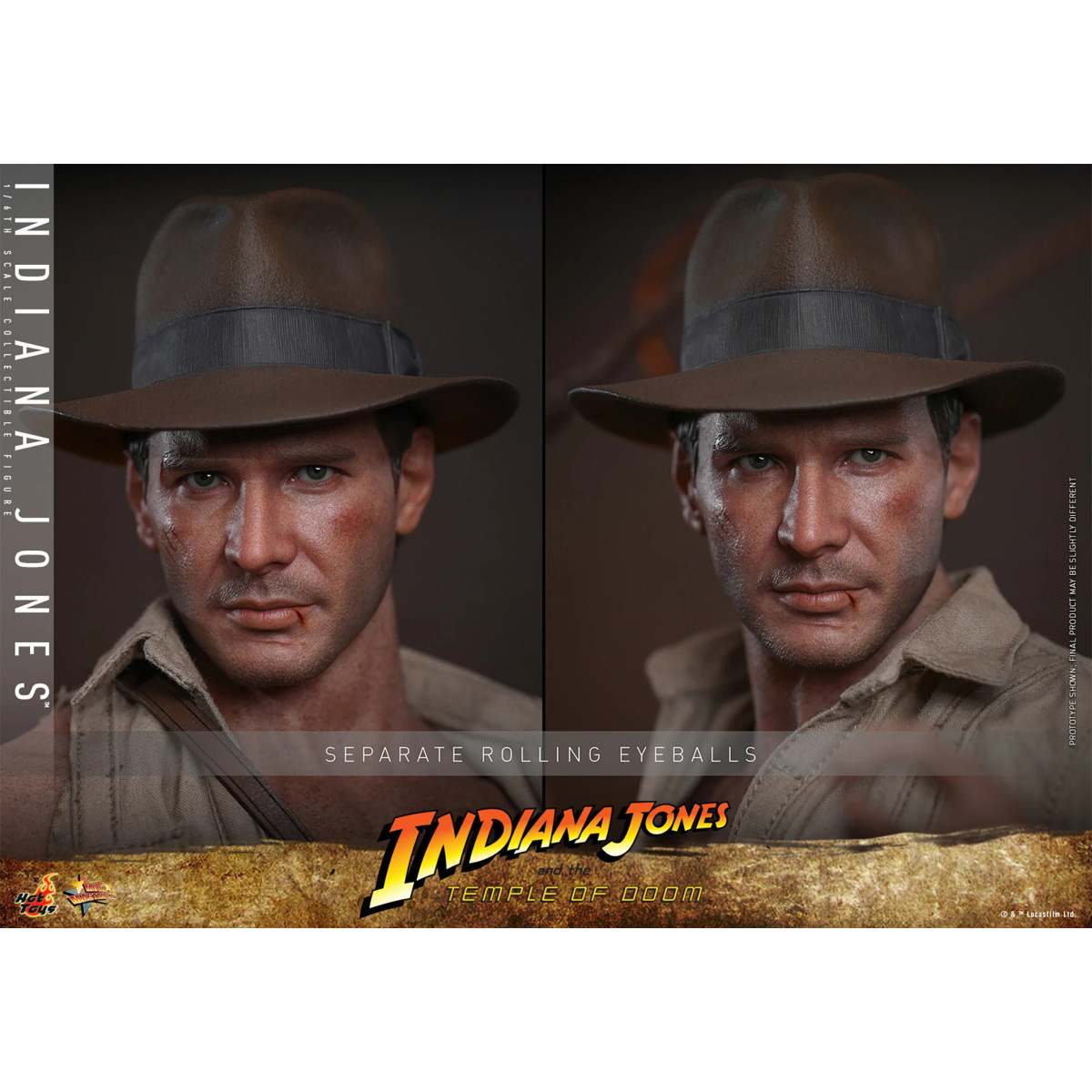 Hot Toys - Indiana Jones and the Temple of Doom - Indiana Jones MMS 1/6
