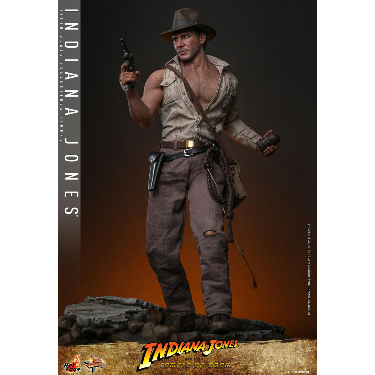 Hot Toys - Indiana Jones and the Temple of Doom - Indiana Jones MMS 1/6