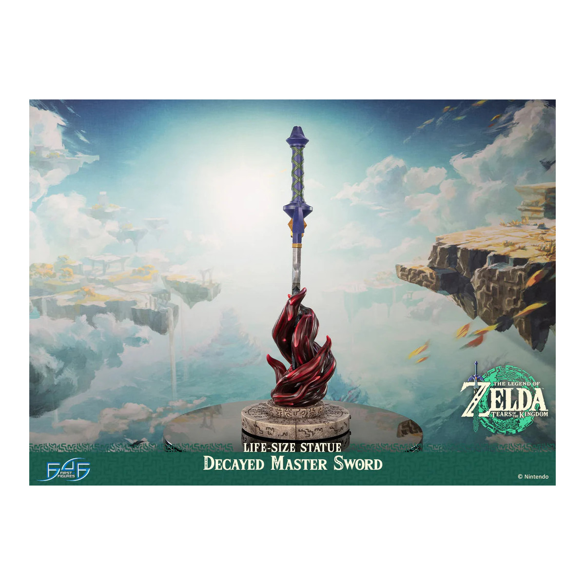 First 4 Figures - Decayed Master Sword 1/1 - The Legend of Zelda: Tears of the Kingdom