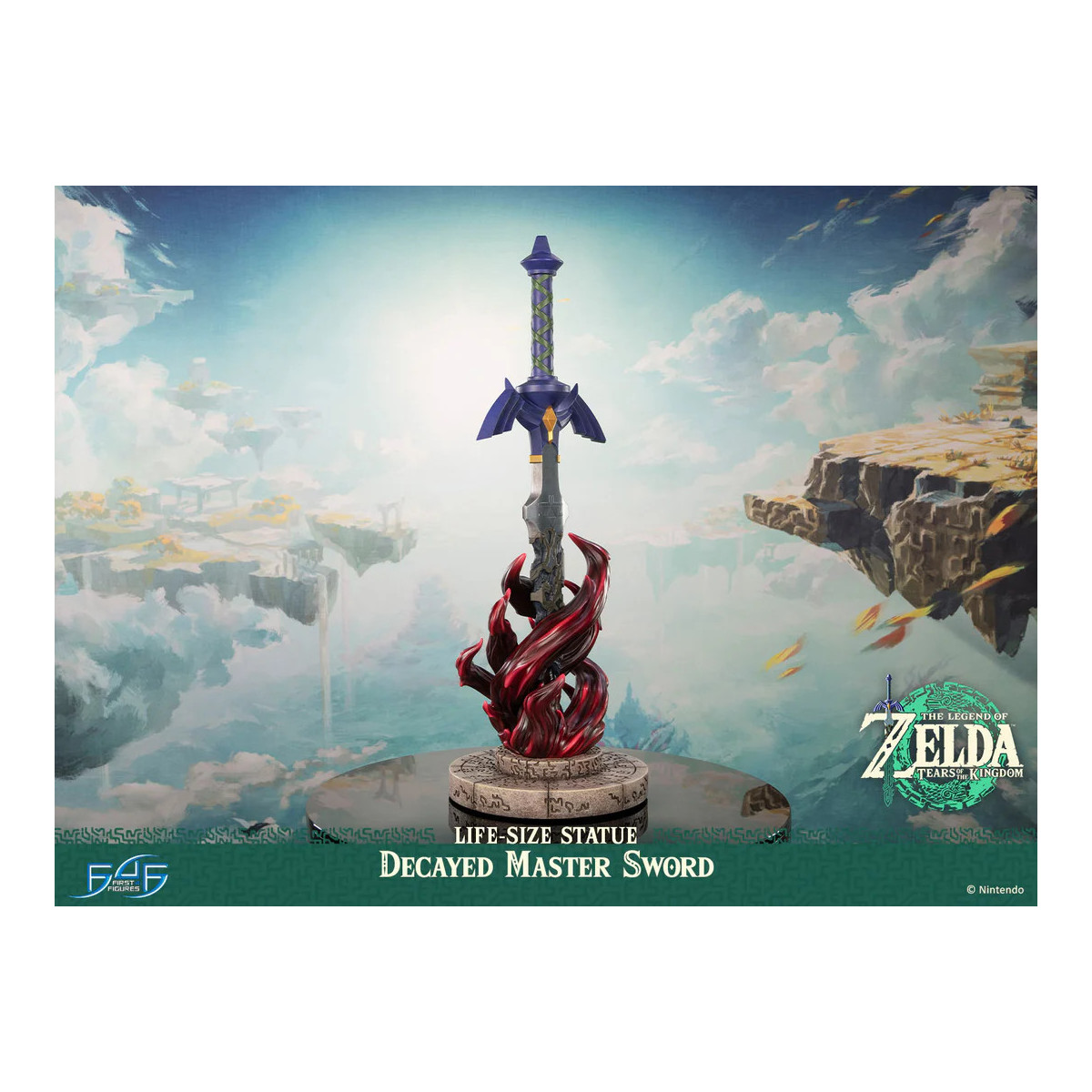First 4 Figures - Decayed Master Sword 1/1 - The Legend of Zelda: Tears of the Kingdom