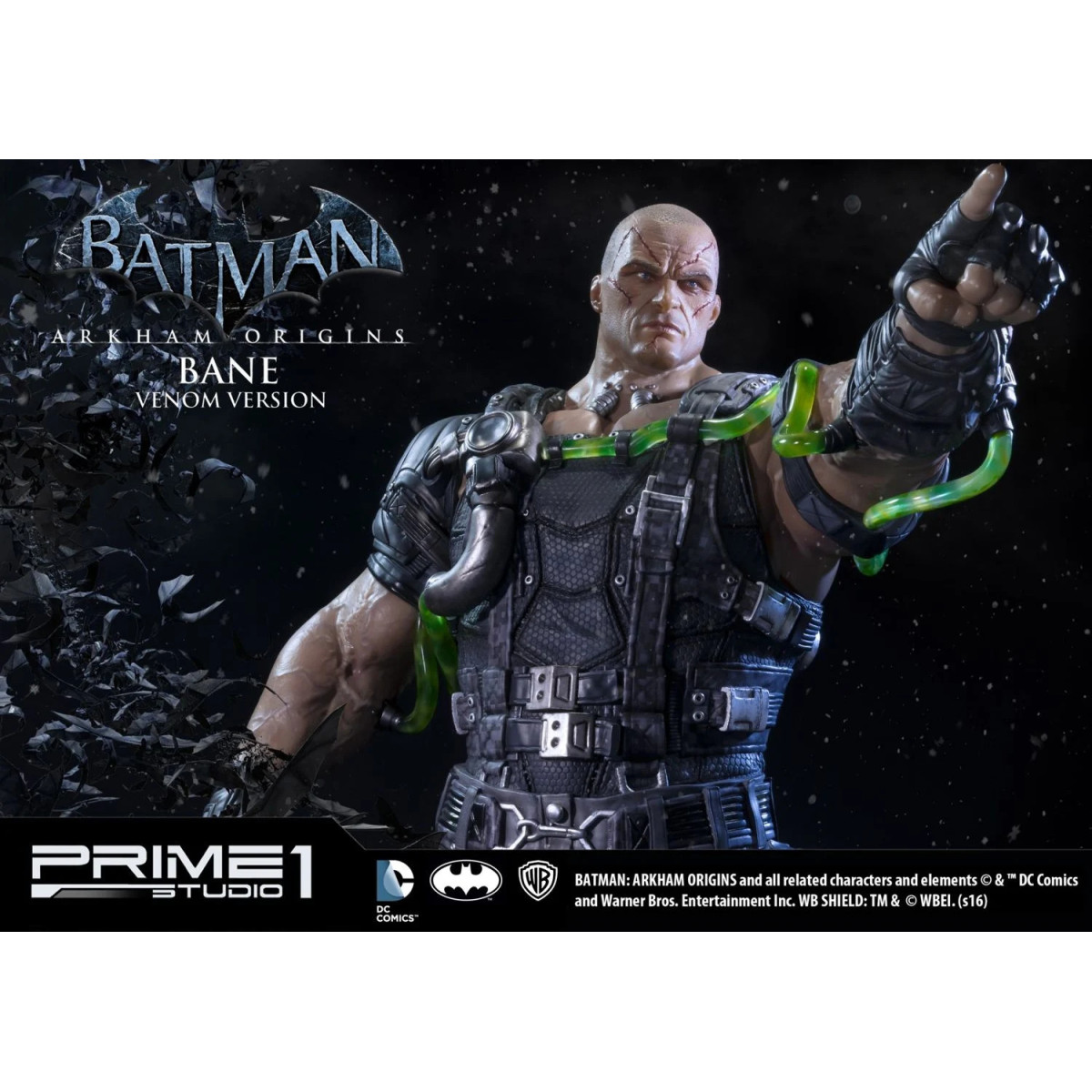 Prime 1 Studio DC Comics - BANE Venom Edition 1/3 - Batman: Arkham Origins
