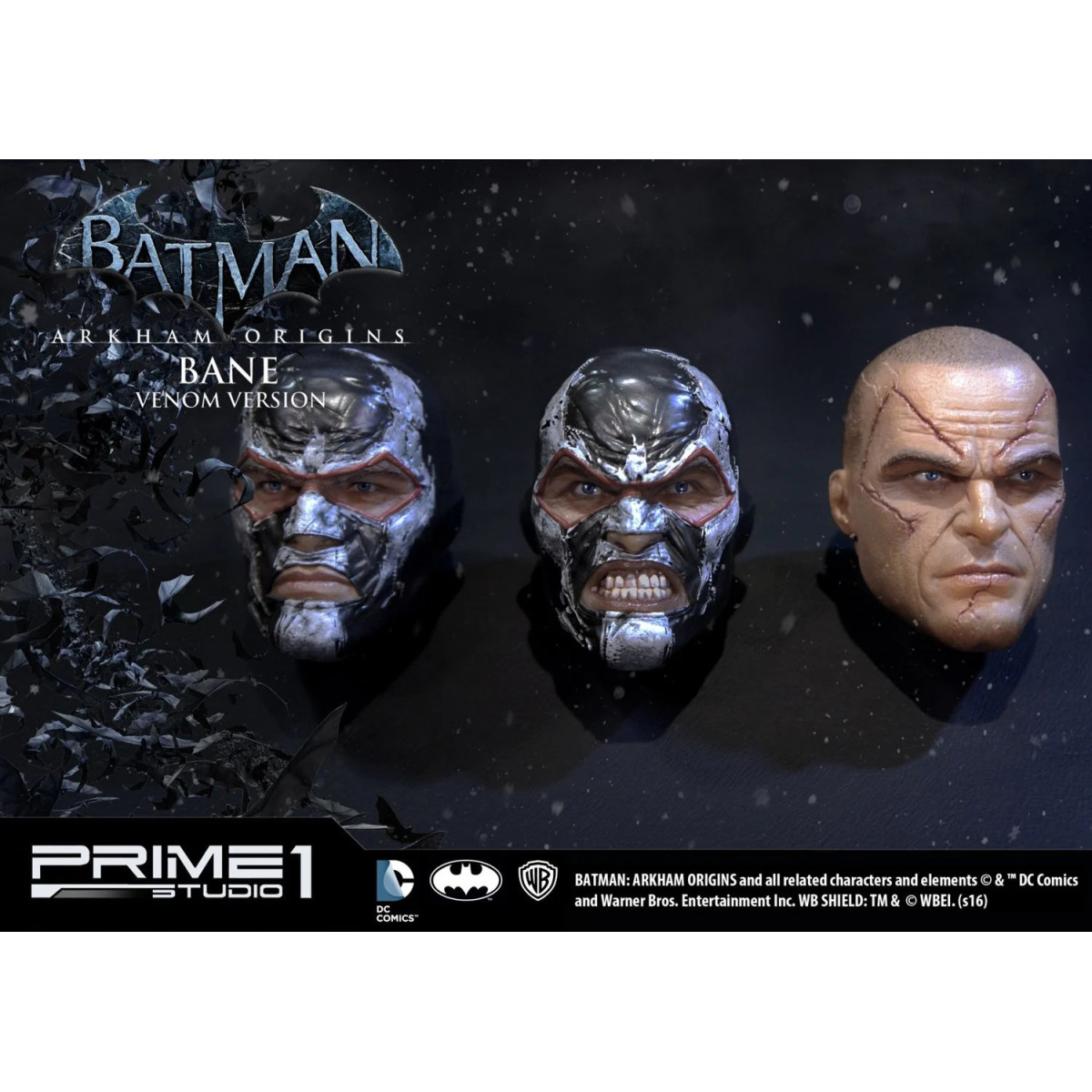 Prime 1 Studio DC Comics - BANE Venom Edition 1/3 - Batman: Arkham Origins