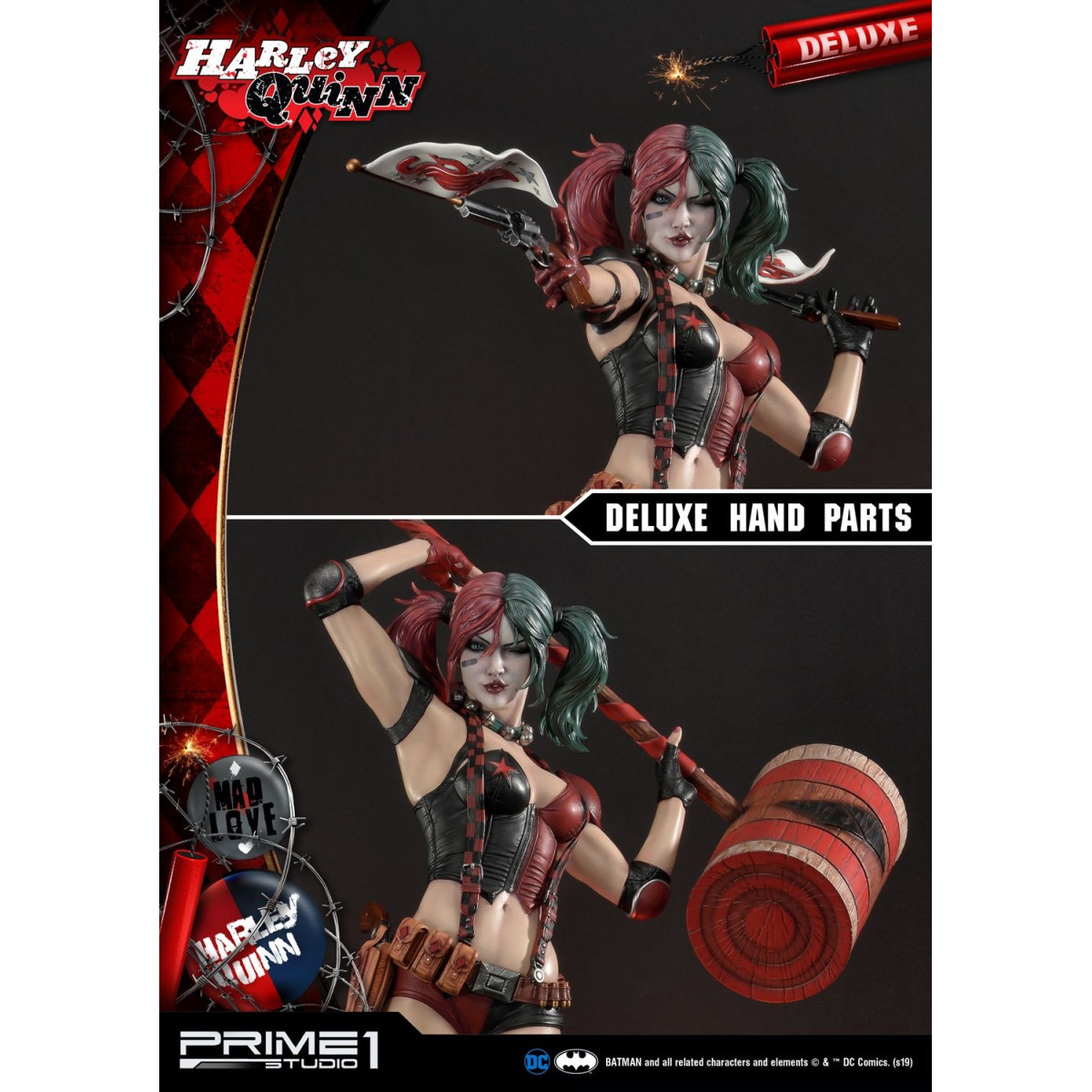 Prime 1 Studio DC Comics - Harley Quinn Deluxe version 1/3