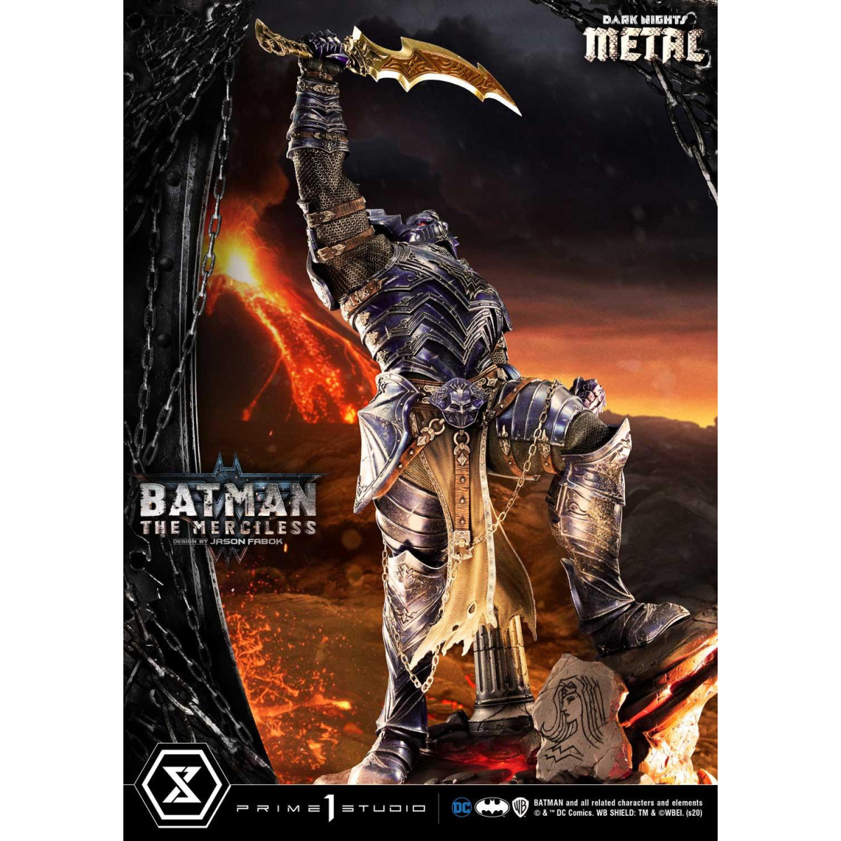 Prime One Studio - Dark Nights: Metal The Merciless - Museum Masterline DC Metal Series 1/3