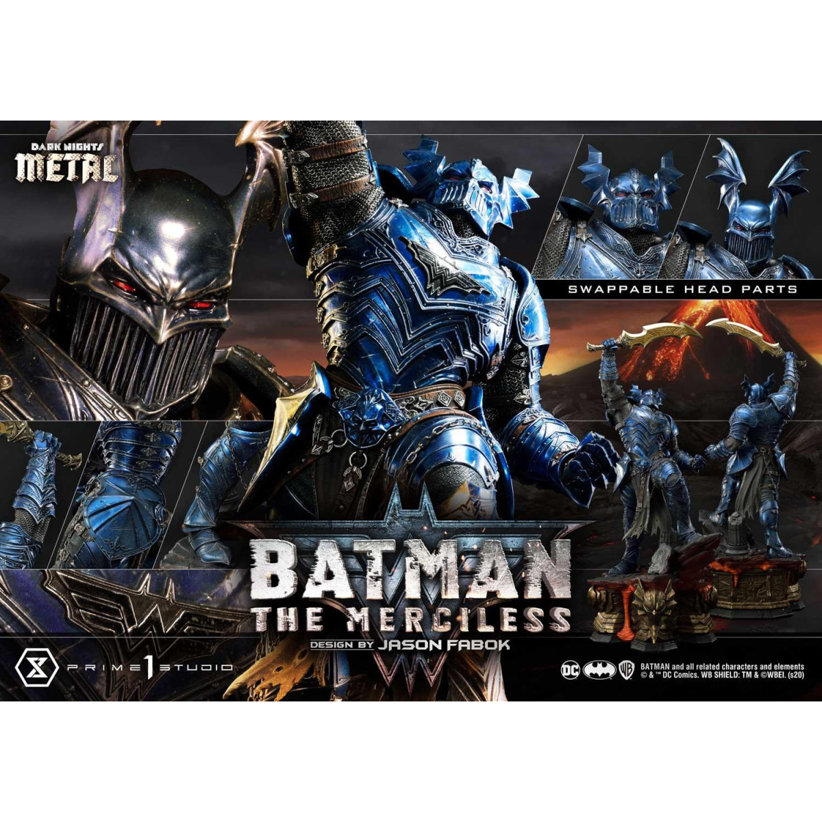 Prime One Studio - Dark Nights: Metal The Merciless - Museum Masterline DC Metal Series 1/3