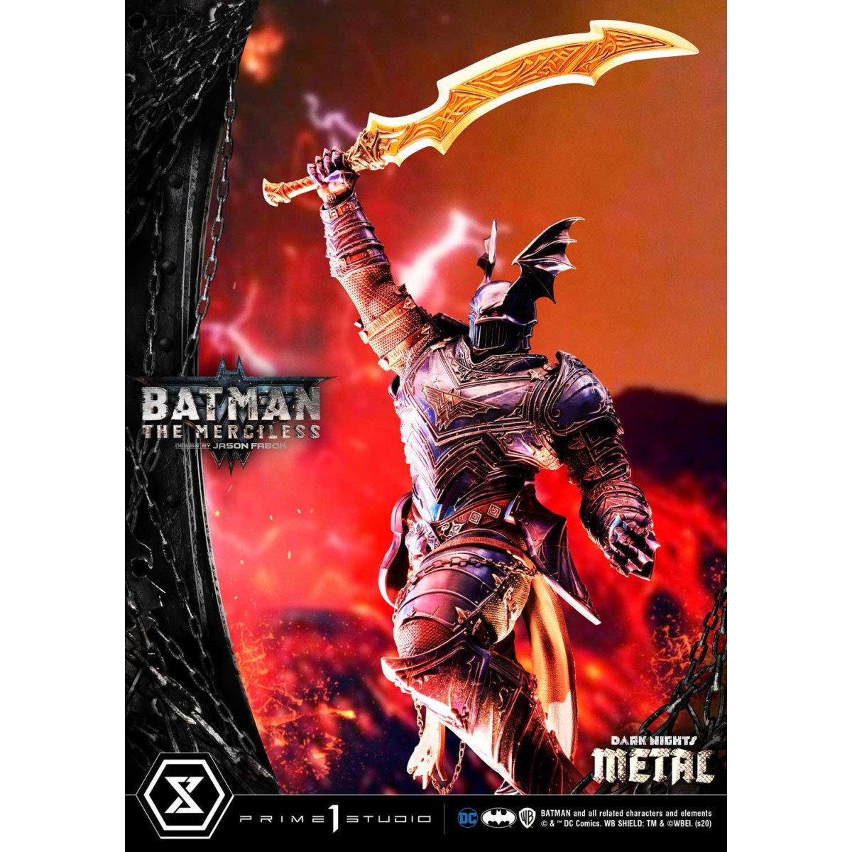 Prime One Studio - Dark Nights: Metal The Merciless - Museum Masterline DC Metal Series 1/3