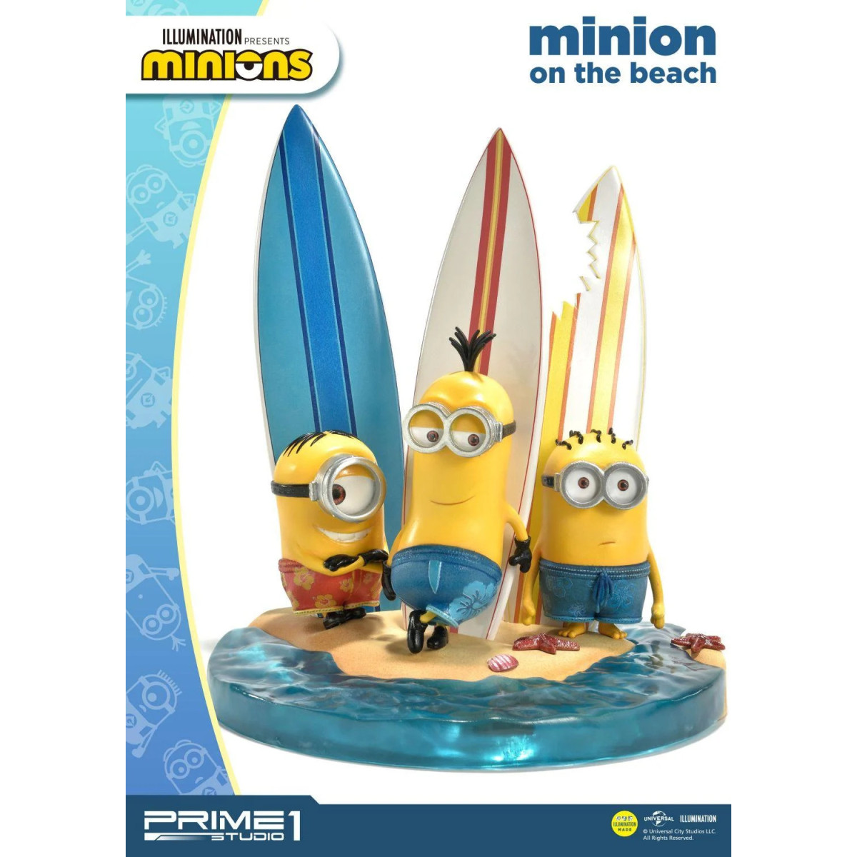 Prime 1 Studio - PCFMINI-01: Minion on the beach - Despicable Me - Minions
