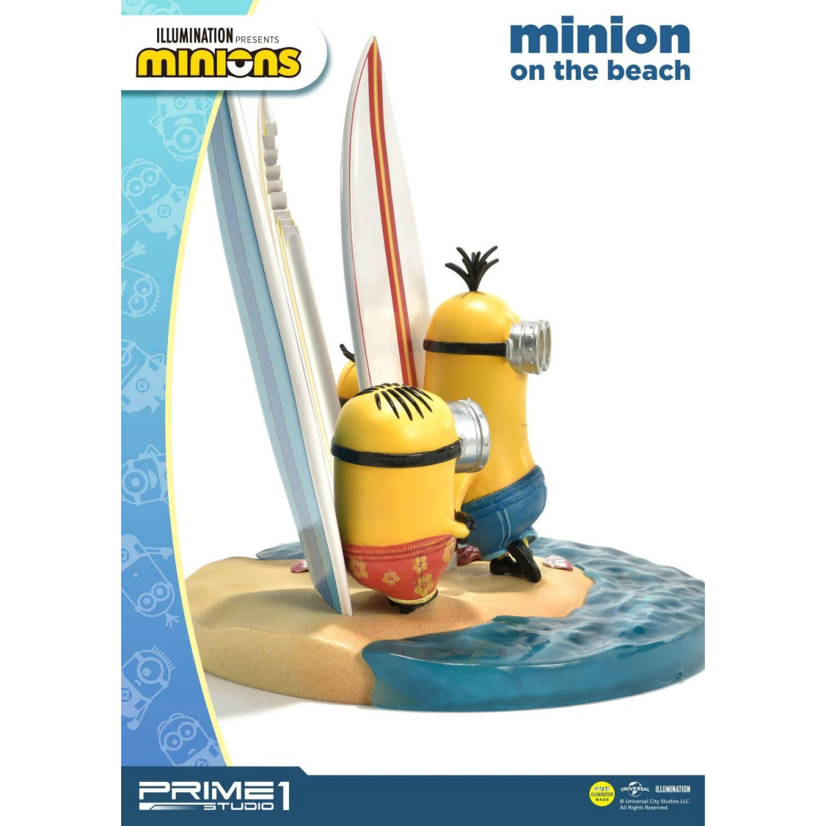 Prime 1 Studio - PCFMINI-01: Minion on the beach - Despicable Me - Minions