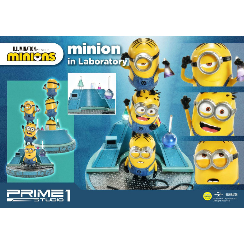 Prime 1 Studio - PCFMINI-03: Minion in Laboratory - Despicable Me - Minions