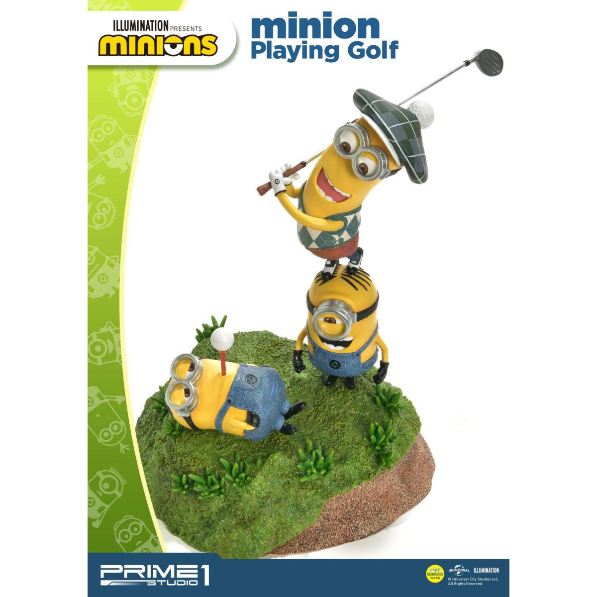 Prime 1 Studio - PCFMINI-07: Minion playing Golf - Despicable Me - Minions