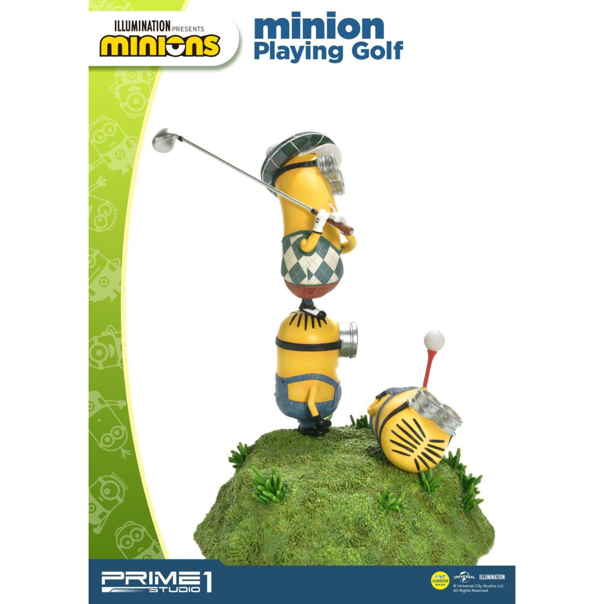 Prime 1 Studio - PCFMINI-07: Minion playing Golf - Despicable Me - Minions